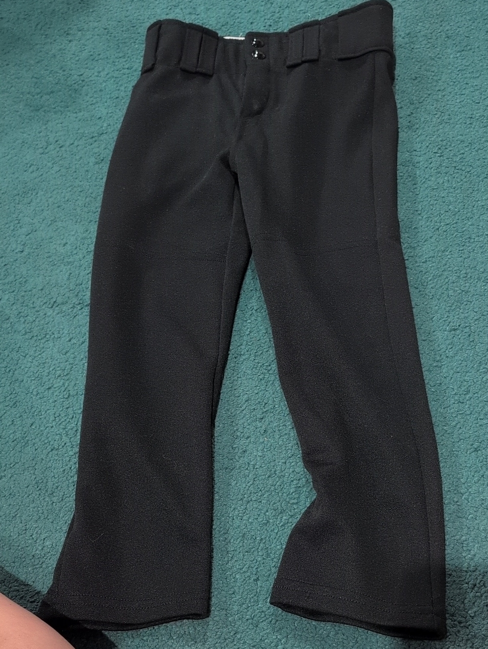 Augusta Sportswear Black Long Baseball Pants Youth Small